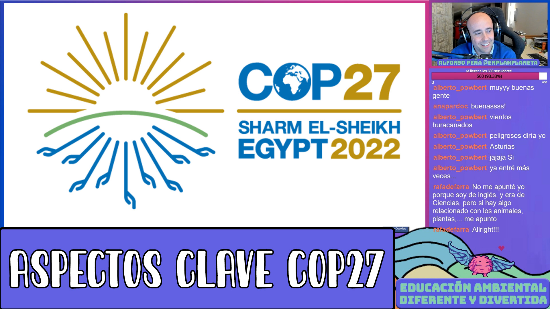 ¿Cuáles son los aspectos clave en los que fijarnos en la COP27 de Egipto? En Plan Planeta (6×03)
