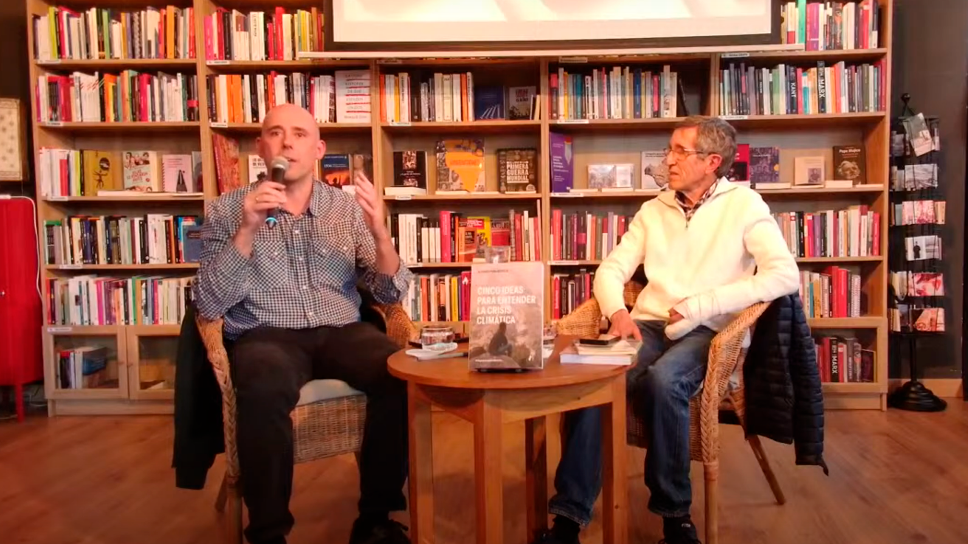 Presentación en Santander del libro «Cinco ideas para entender la crisis climática»