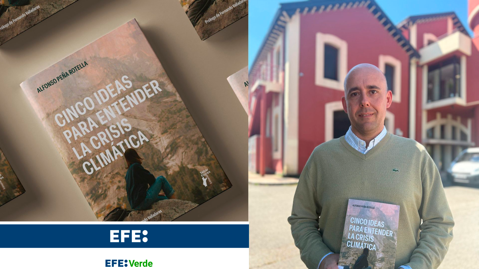 Entrevista en EFE Verde sobre el libro «Cinco ideas para entender la crisis climática»