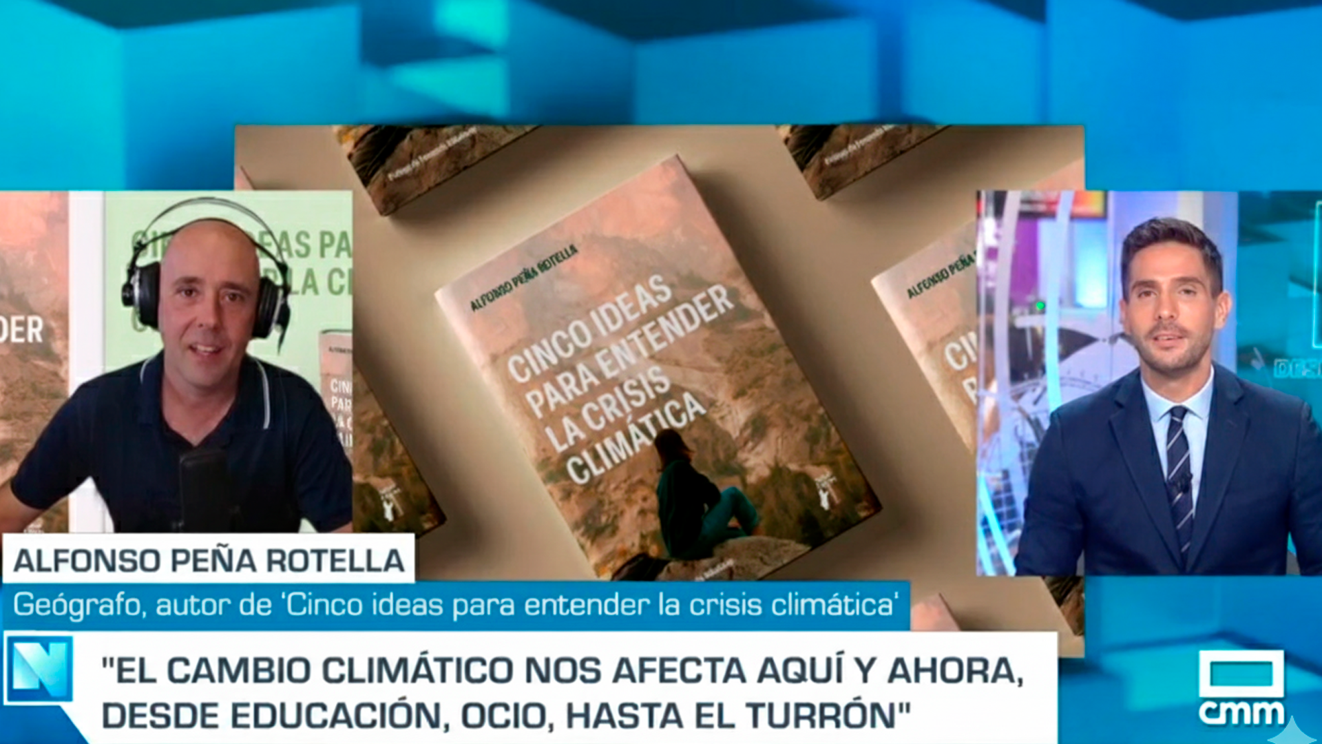 Entrevista en televisión: Castilla La Mancha despierta